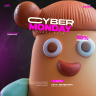 Cyber Monday | Баннер для распродажи в социальных сетях