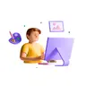 3D Illustration | Набор иллюстрацией