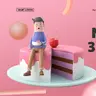 3D Шаблон |  Страница сайта