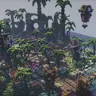 🏴‍☠️ Спавн 400х400 💡 Пиратская деревня - 1.16.5+